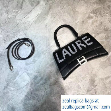 Balenciaga Hourglass Small Top Handle Bag Laure Print