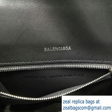 Balenciaga Hourglass Small Top Handle Bag Laure Print