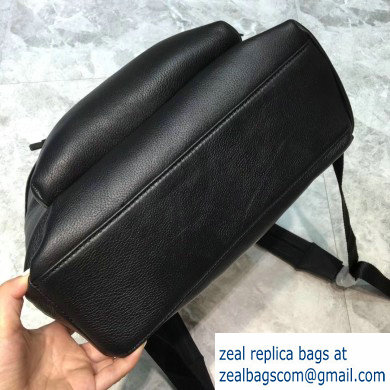 Balenciaga Lambskin Explorer Backpack Bag Black/White Logo - Click Image to Close