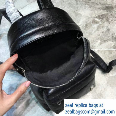 Balenciaga Lambskin Explorer Backpack Small Bag B. Black - Click Image to Close