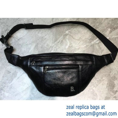 Balenciaga Nappa Leather B. Belt Pack Bag Black