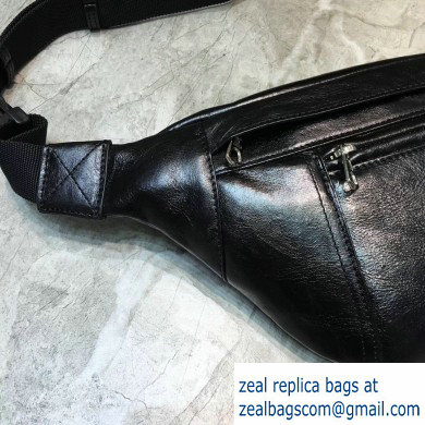 Balenciaga Nappa Leather B. Belt Pack Bag Black