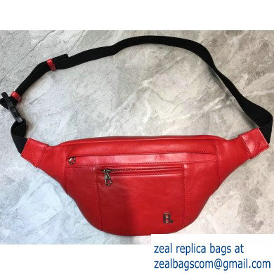 Balenciaga Nappa Leather B. Belt Pack Bag Red