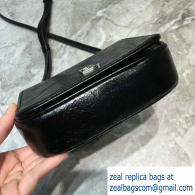 Balenciaga Nappa Leather B. Shoulder Bag Black - Click Image to Close