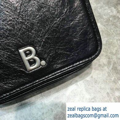 Balenciaga Nappa Leather B. Shoulder Bag Black - Click Image to Close