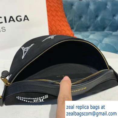 Balenciaga Souvenirs XXS Belt Pack Bag Black/Tower