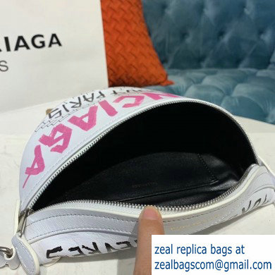 Balenciaga Souvenirs XXS Belt Pack Bag Graffiti White/Multicolor