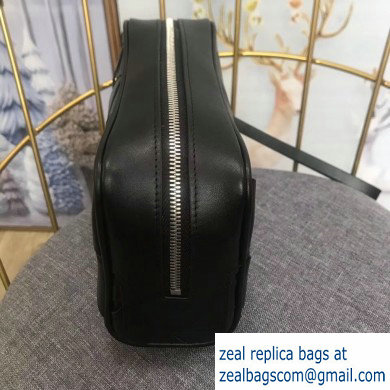 Bottega Veneta Small Toiletry Case In Intreccio Weave Black 2020 - Click Image to Close
