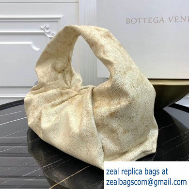 Bottega Veneta The Voluminous Shoulder Pouch Bag In Crackled Lambskin 2020 - Click Image to Close