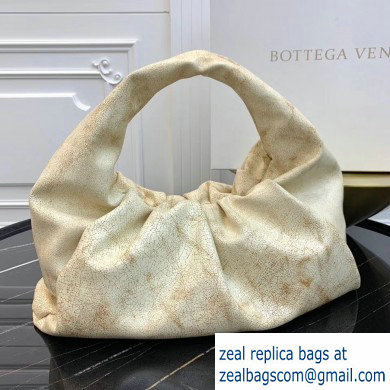 Bottega Veneta The Voluminous Shoulder Pouch Bag In Crackled Lambskin 2020