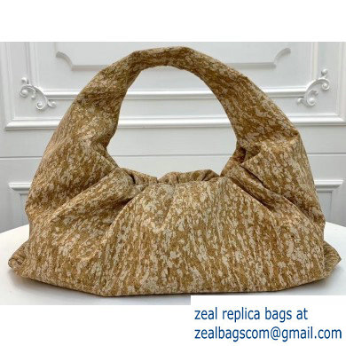 Bottega Veneta The Voluminous Shoulder Pouch Bag In Natural Cork 2020 - Click Image to Close