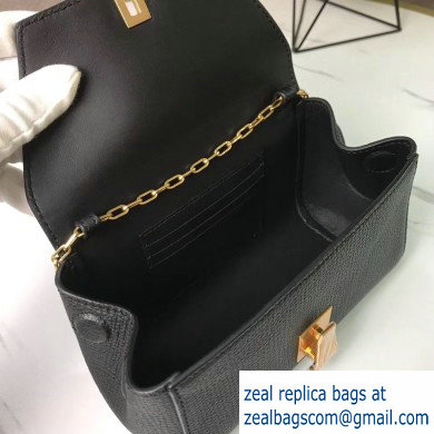 Bottega Veneta Trapezoidal Mini BV Angle Chain Shoulder Bag Black 2020 - Click Image to Close