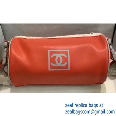 Chanel Vintage Sports Bowling Large Bag Red 2020