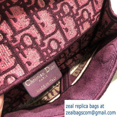 Dior Saddle Oblique Belt Bag Burgundy 2020