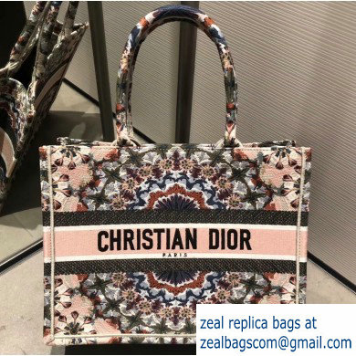 Dior Small Book Tote Bag in Multicolor KaleiDiorscopic - Click Image to Close