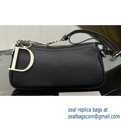 Dior Vintage Shoulder Bag Leather Black 2020