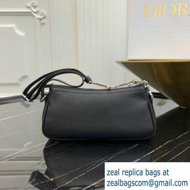 Dior Vintage Shoulder Bag Leather Black 2020