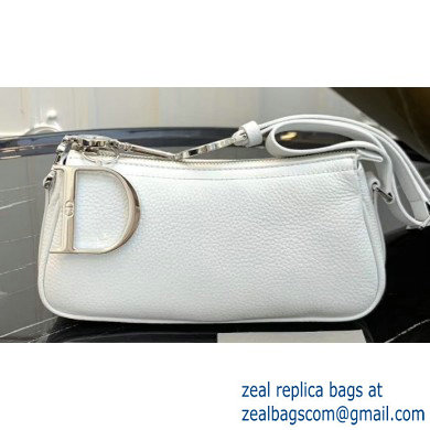 Dior Vintage Shoulder Bag Leather White 2020 - Click Image to Close