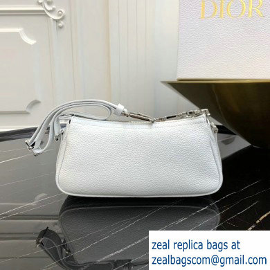 Dior Vintage Shoulder Bag Leather White 2020