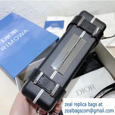 Dior and Rimowa Aluminum Personal Clutch on Strap Bag Black 2020