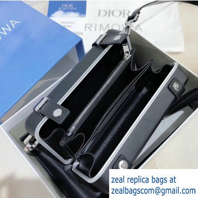 Dior and Rimowa Aluminum Personal Clutch on Strap Bag Black 2020 - Click Image to Close