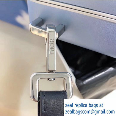 Dior and Rimowa Aluminum Personal Clutch on Strap Bag Blue 2020 - Click Image to Close