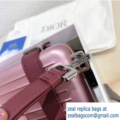 Dior and Rimowa Aluminum Personal Clutch on Strap Bag Pink 2020 - Click Image to Close