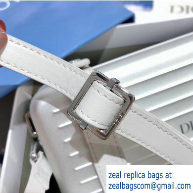 Dior and Rimowa Aluminum Personal Clutch on Strap Bag Silver 2020