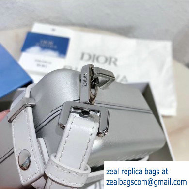 Dior and Rimowa Aluminum Personal Clutch on Strap Bag Silver 2020 - Click Image to Close