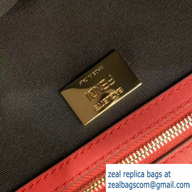 Fendi Nubuck Leather Medium Baguette Bag Pequin Striped 2020 - Click Image to Close