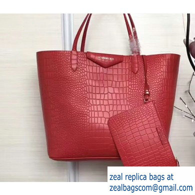 Givenchy Calfskin Antigona Shopper Tote Bag 08