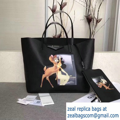 Givenchy Coated Canvas Antigona Shopper Tote Bag 01