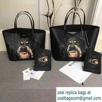 Givenchy Coated Canvas Antigona Shopper Tote Bag 02