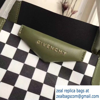 Givenchy Coated Canvas Antigona Shopper Tote Bag 06