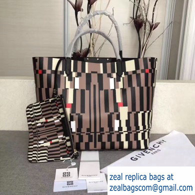 Givenchy Coated Canvas Antigona Shopper Tote Bag 08