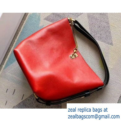 Givenchy GV Bucket Leather Bag Red