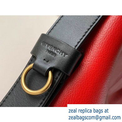 Givenchy GV Bucket Leather Bag Red