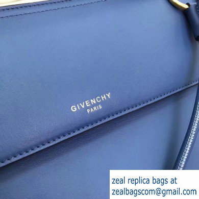 Givenchy Large Whip Bag in Smooth Leather Blue