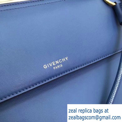 Givenchy Large Whip Bag in Smooth Leather Blue - Click Image to Close