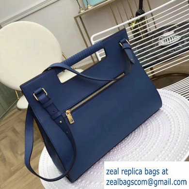 Givenchy Large Whip Bag in Smooth Leather Blue - Click Image to Close