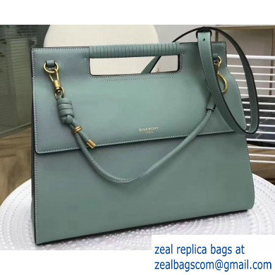 Givenchy Large Whip Bag in Smooth Leather Light Green