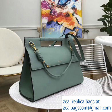 Givenchy Large Whip Bag in Smooth Leather Light Green - Click Image to Close