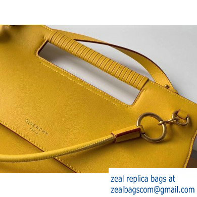 Givenchy Large Whip Bag in Smooth Leather Yellow
