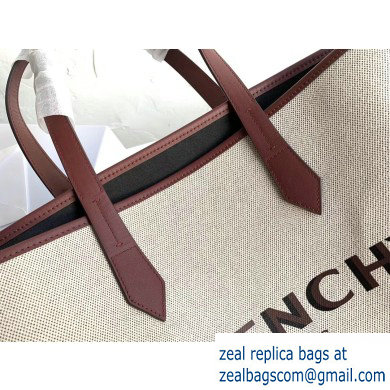 Givenchy Medium Bond Shopper Tote Bag in Beige Canvas 2020 - Click Image to Close