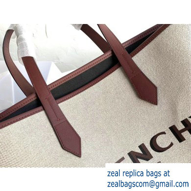 Givenchy Medium Bond Shopper Tote Bag in Beige Canvas 2020