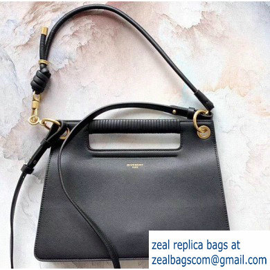 Givenchy Medium Whip Bag in Smooth Leather Black