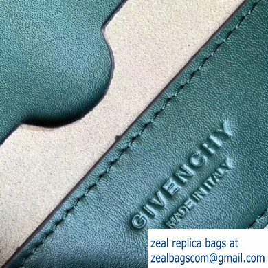 Givenchy Mini Pocket Bag in Diamond Quilted Leather Green