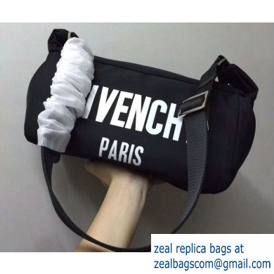 Givenchy Nylon Bum Bag 9626 Black/White Logo