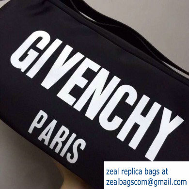 Givenchy Nylon Bum Bag 9626 Black/White Logo