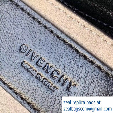 Givenchy Pocket Shoulder Bag in Diamond Quilted Leather Black